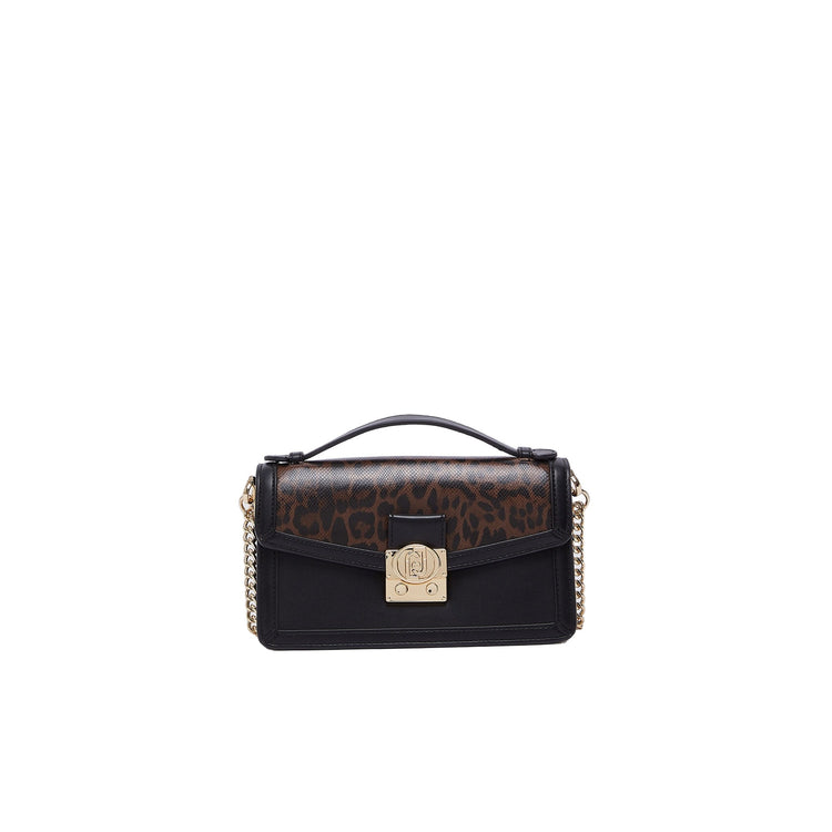 Borsa a tracolla Donna con dettaglio animalier