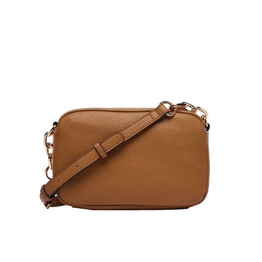 Borsa media Donna con tracolla Marrone chiaro retro