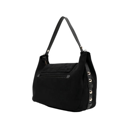 Borsa Donna media con borchie Nero retro