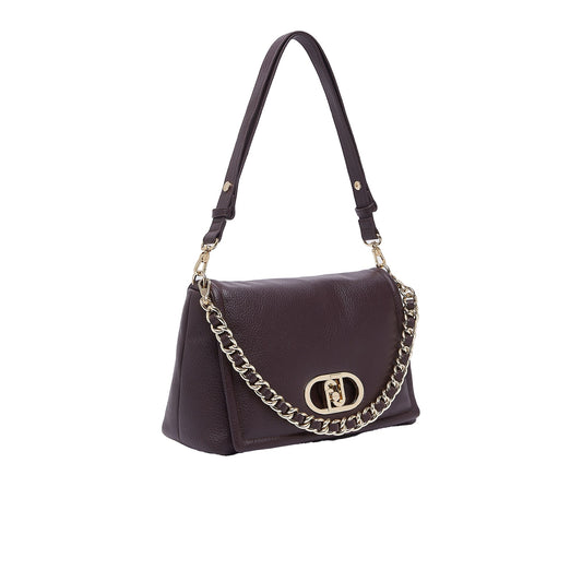 Borsa a spalla Donna LaPuffy Grande Viola
