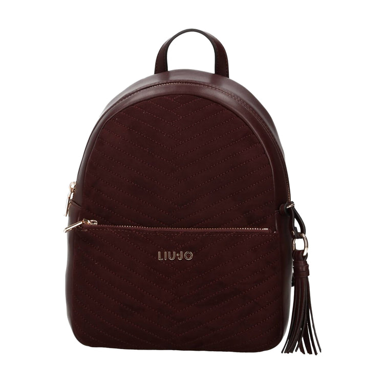 Zainetto Donna con charm nappina Bordeaux