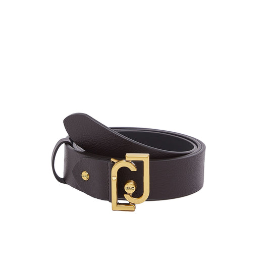 Cintura marrone scuro Donna con logo monogram