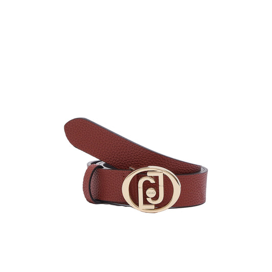 Cintura Donna con logo tondo Rosso