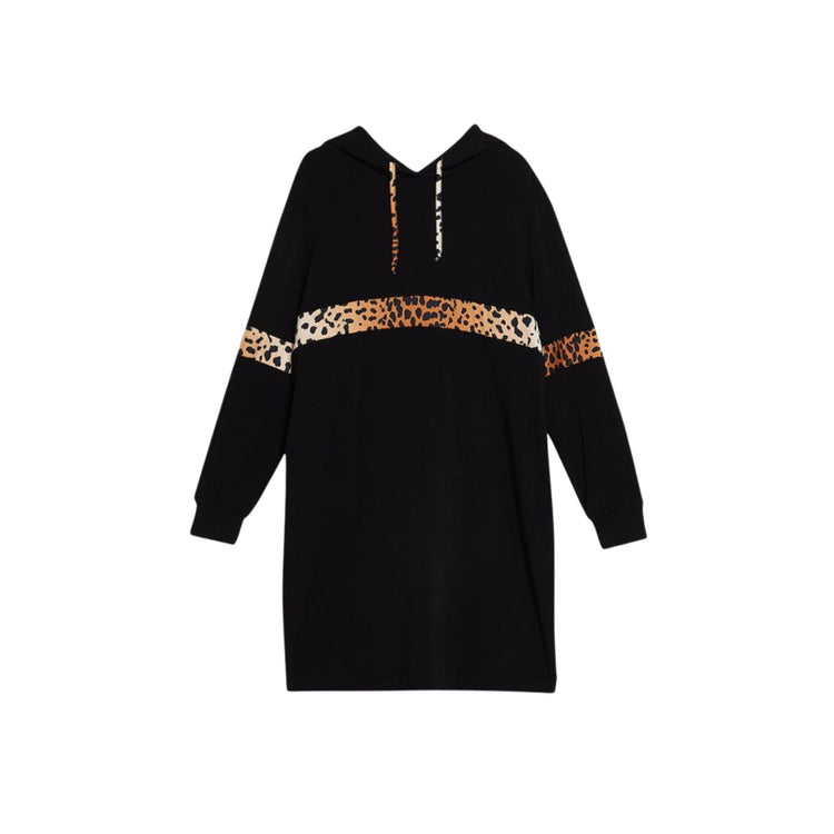 Robe sweat femme détail animalier