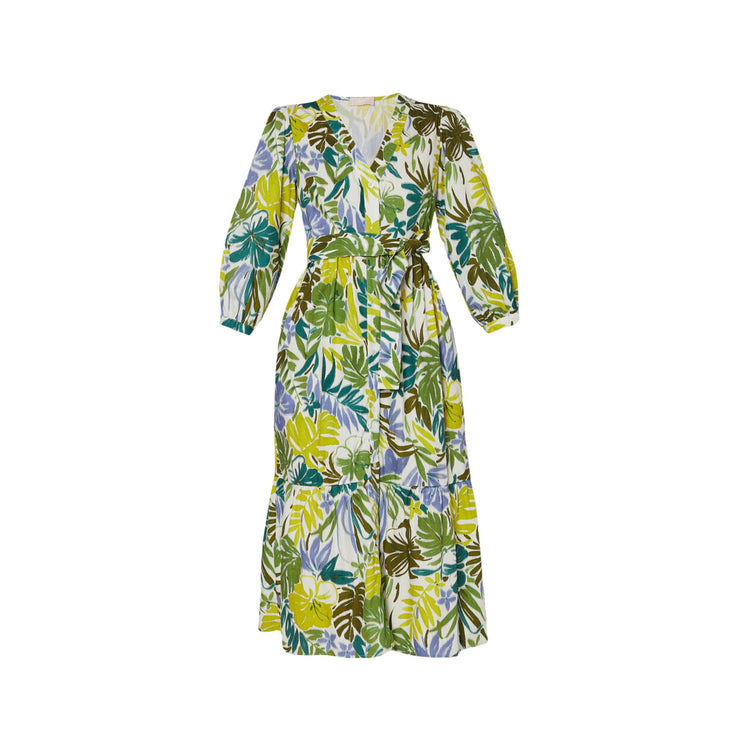 Eco-sustainable women's 3/4 dress