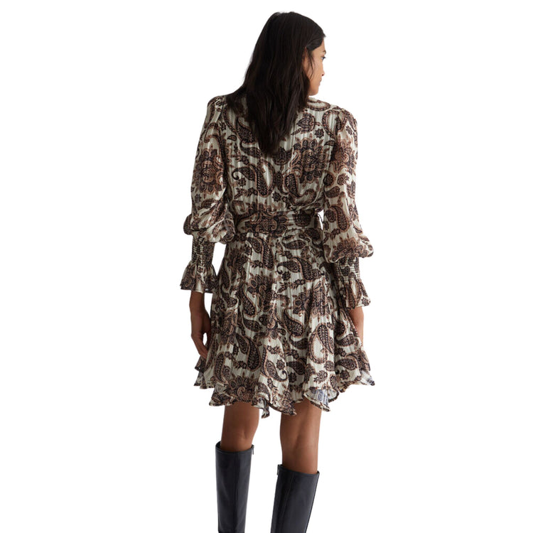 Abito Donna con stampa paisley all over