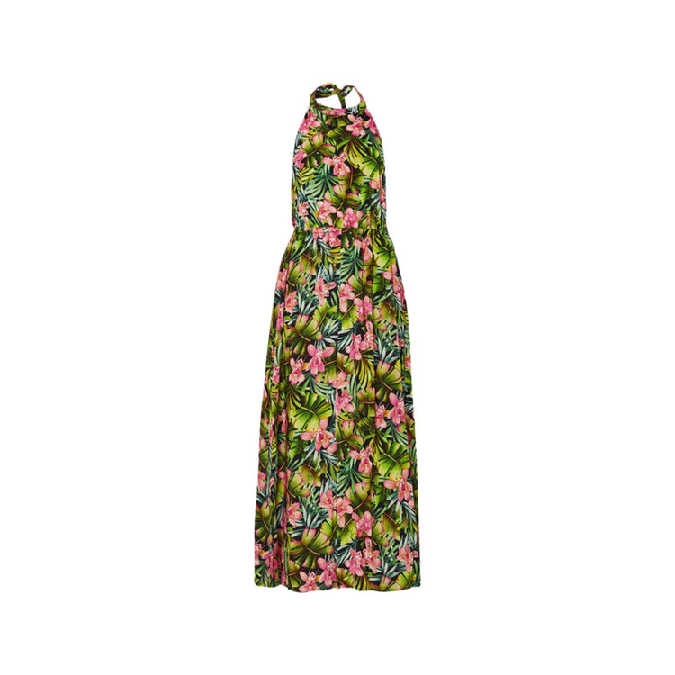 Robe longue femme à motif