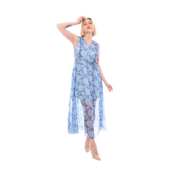 Women's long floral dress