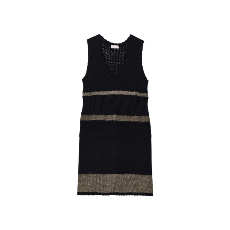 Abito Donna con mix di lavorazioni 3D