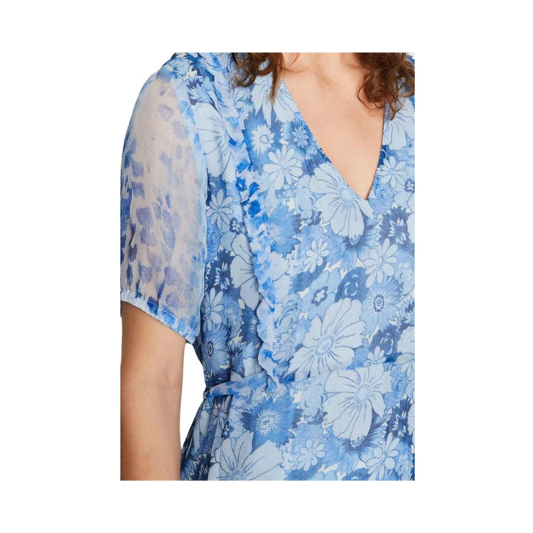 Abito Donna corto con motivo floreale