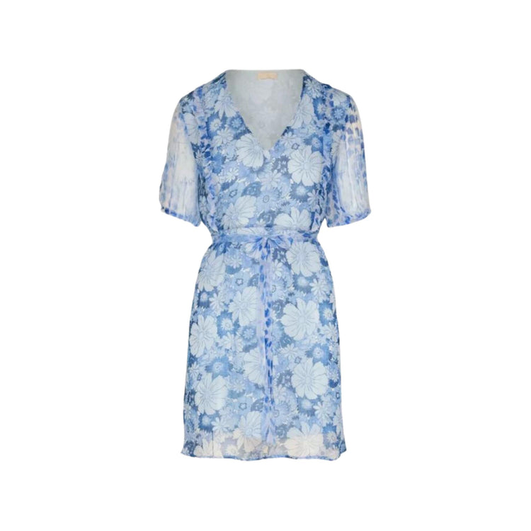 Abito Donna corto con motivo floreale