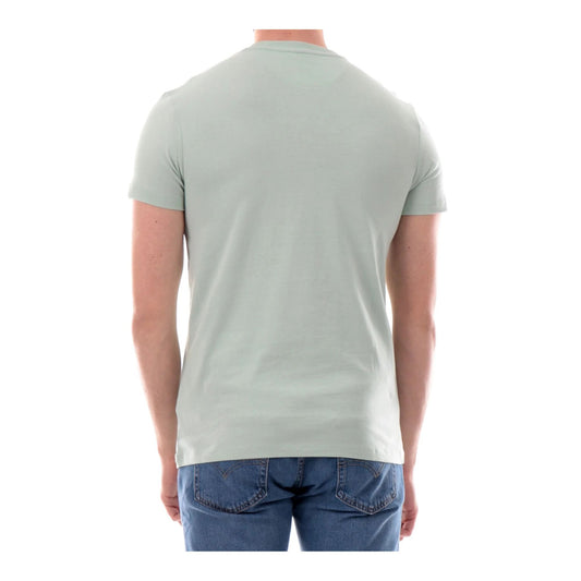 T-shirt Dunstan River da Uomo in verde chiaro modello retro