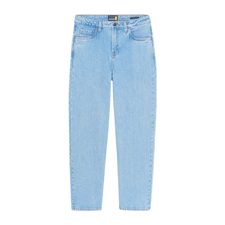 Jeans Straight da Donna in Denim blu