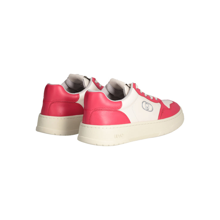 Sneakers Donna bicolor in pelle retro