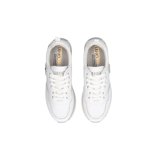 Sneakers Donna Maxi Wonder Bianco con platform