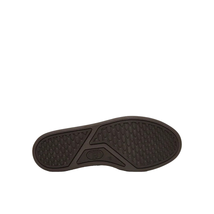Sneakers Donna in suede marrone suola