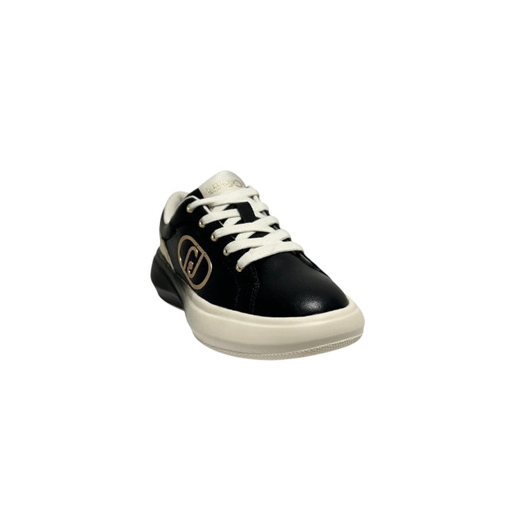 Sneakers Donna con inserto gold