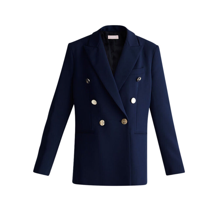 Blazer Donna a tinta unita doppiopetto