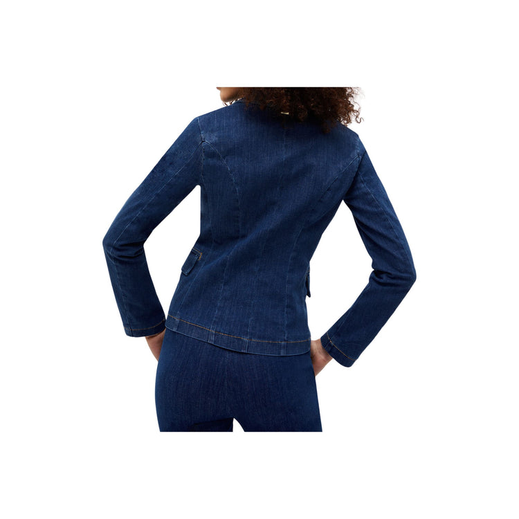 Giacca Donna in jeans chiusura doppiopetto
