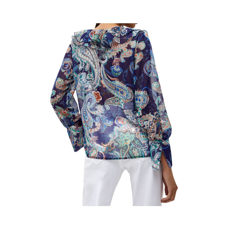Blusa Donna con fantasia paisley
