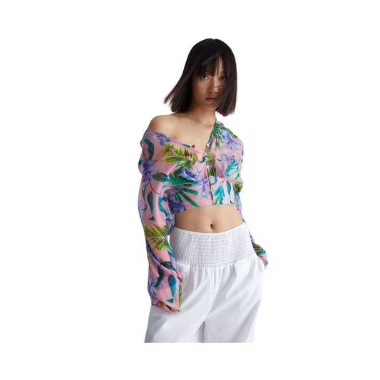 Blusa Donna con bottoni frontali