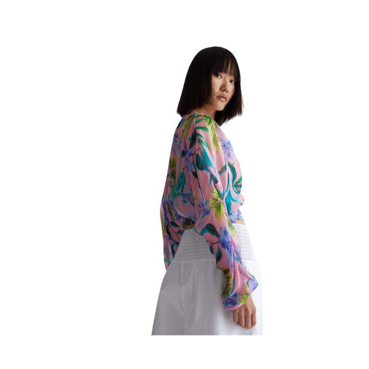 Blusa Donna con bottoni frontali