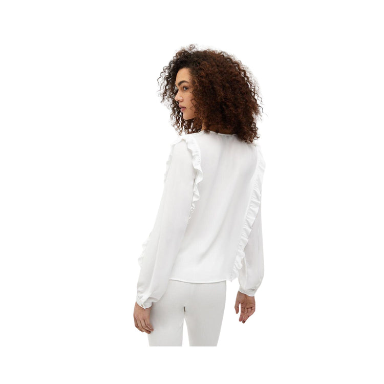 Blusa Donna con rouches sui lati