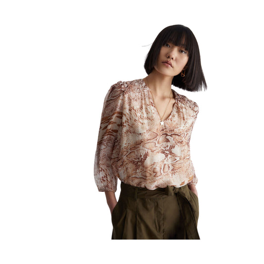 Blusa Donna pitonata