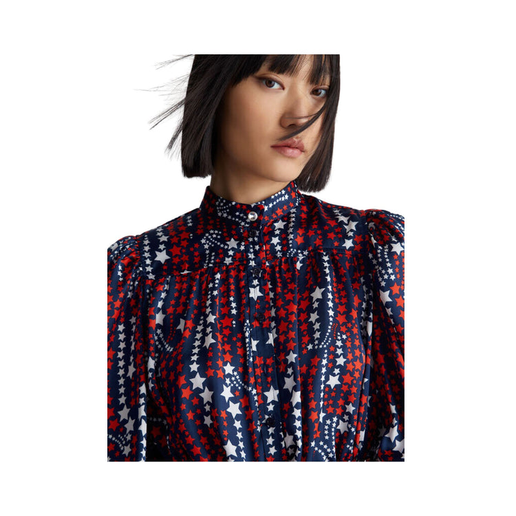 Blusa Donna con stampa stelle