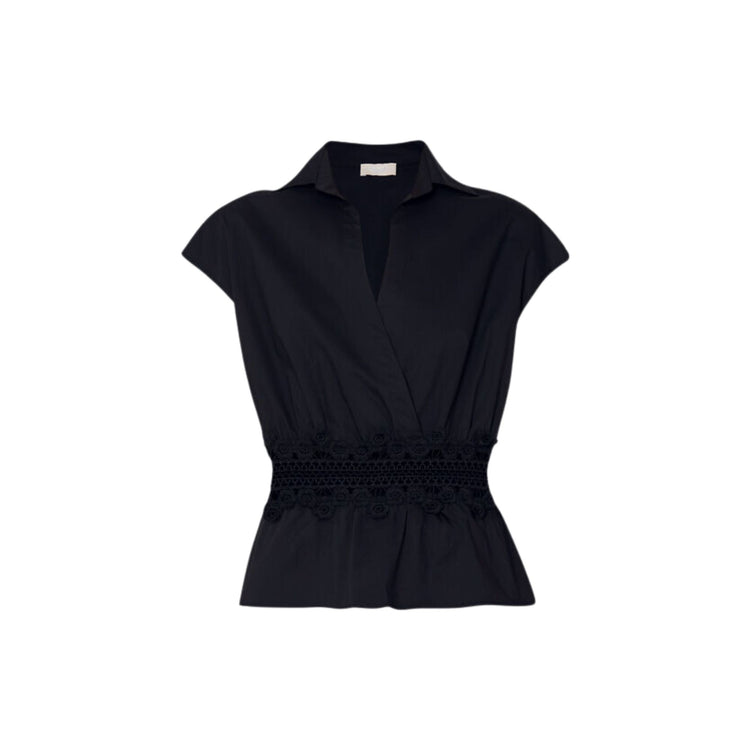 Blusa Donna con dettagli in pizzo