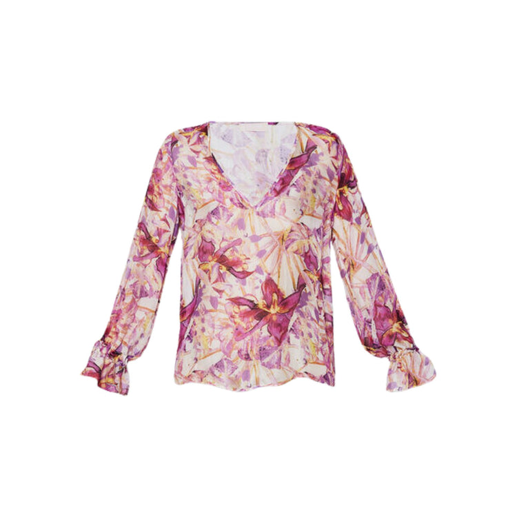 Blusa Donna con fantasia floreale