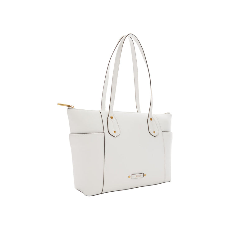 Sac shopping femme effet foulonné