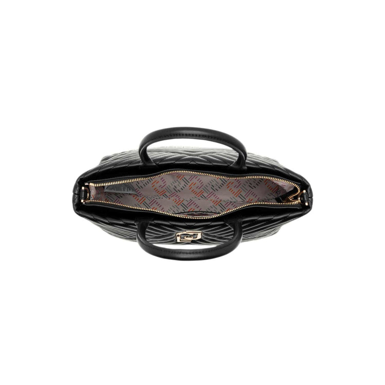 Women's quilted shopper bag