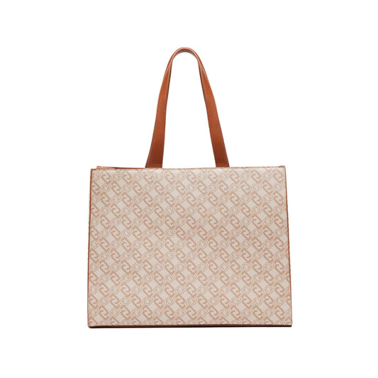 Borsa Donna modello shopper inserti a contrasto