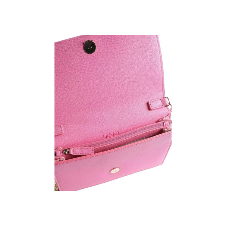 Women's shoulder bag with saffiano finish