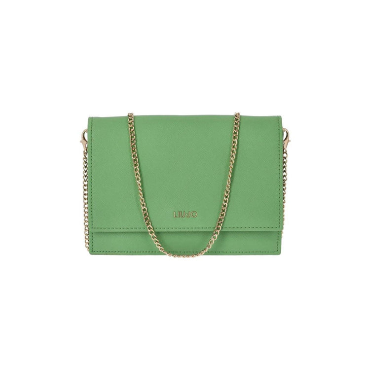 Women's shoulder bag with saffiano finish