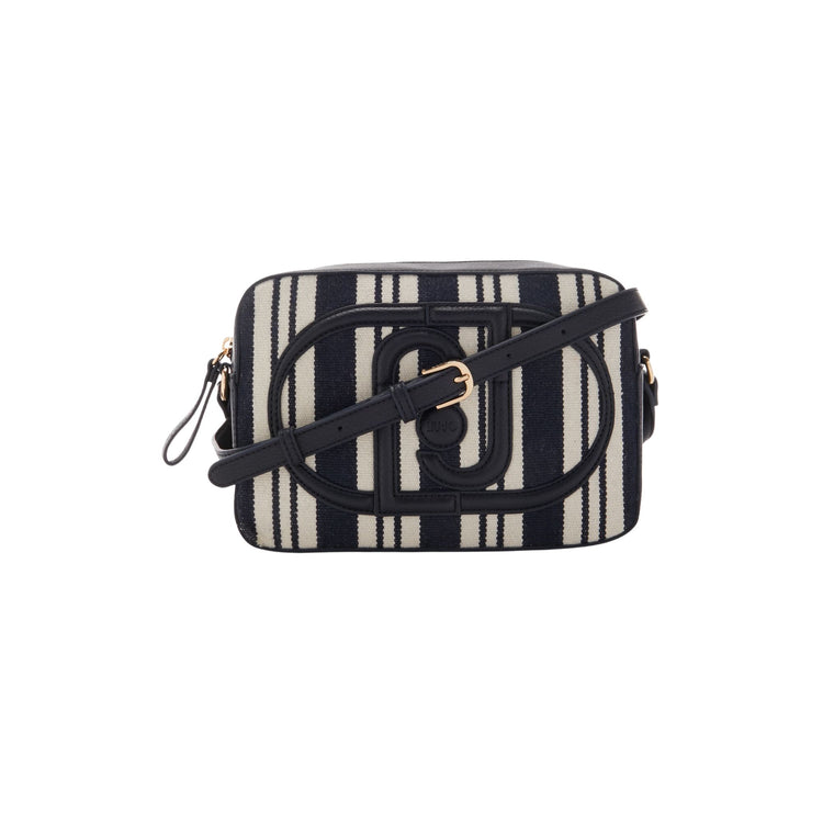 Women's shoulder bags with stripes