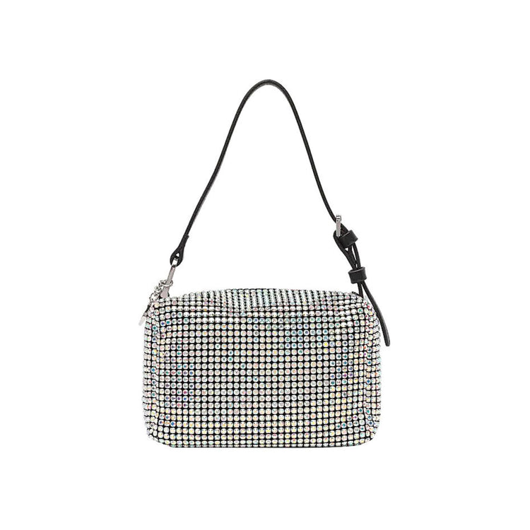 Pochette Donna con strass applicati