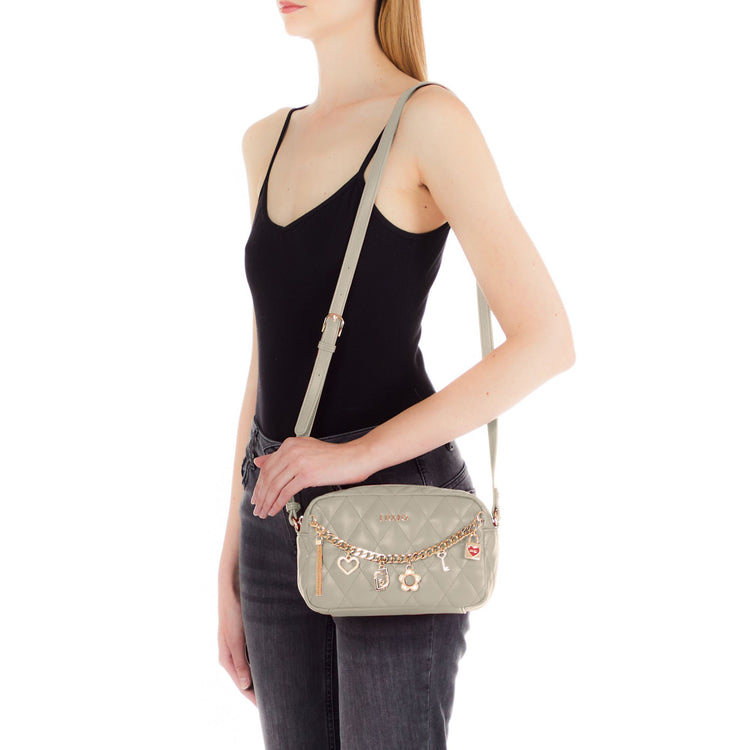 Women's bag with chain and charm