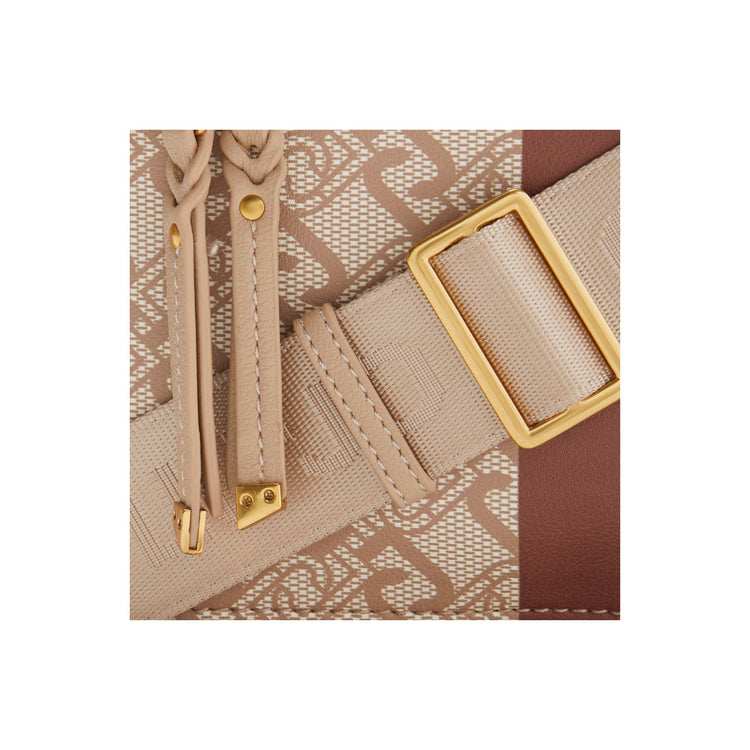 Women's bag with monogram print