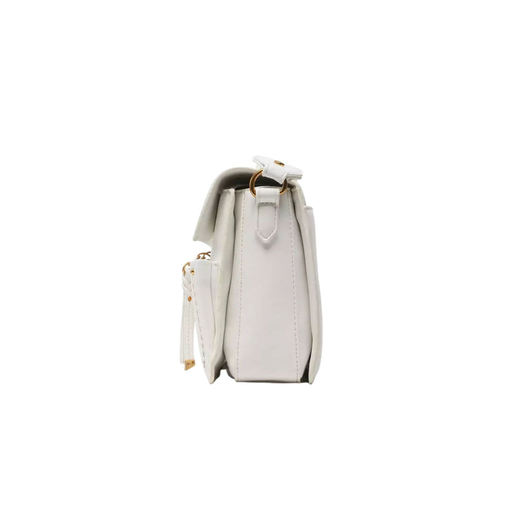 Women's bag with wide shoulder strap