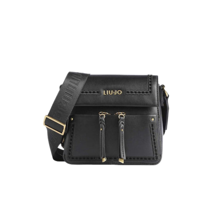 Women's bag with wide shoulder strap