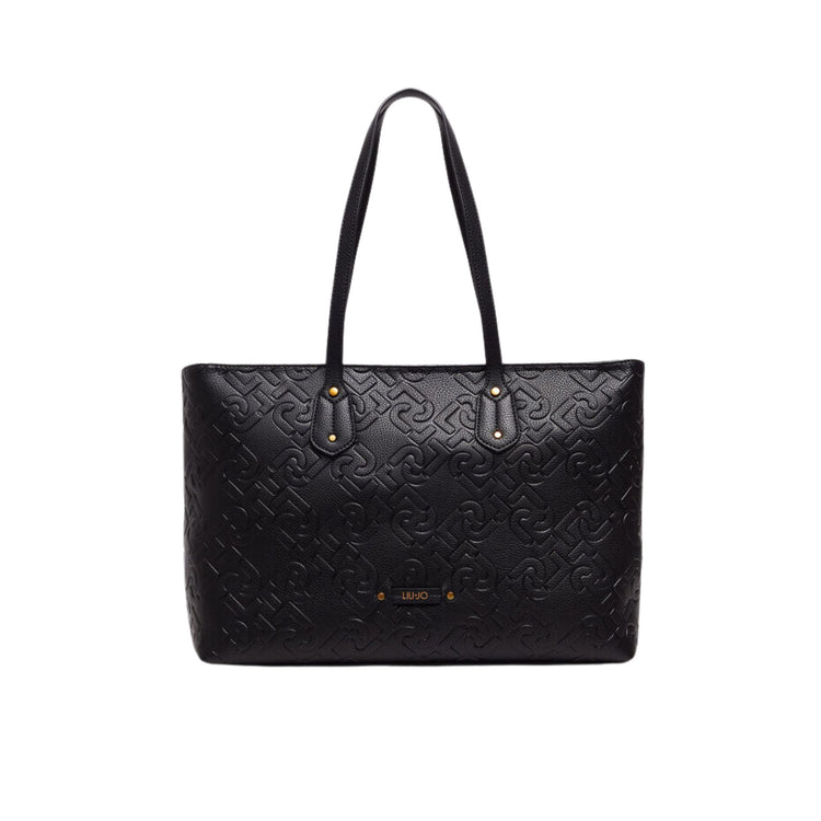 Women's bag with tumbled effect