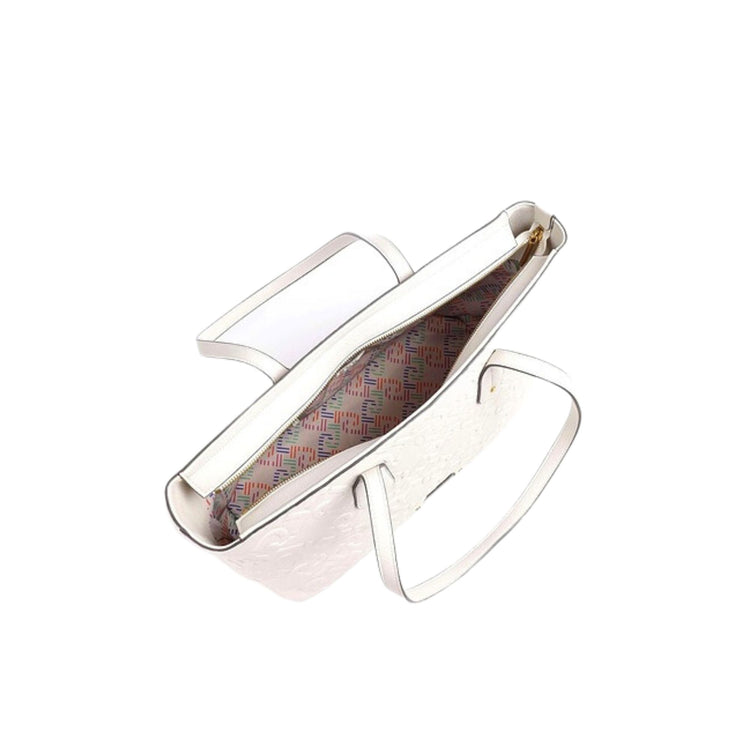 Women's bag with tumbled effect