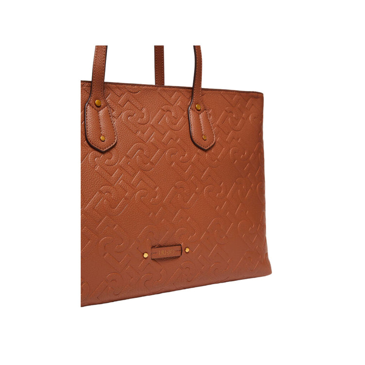 Women's bag with tumbled effect