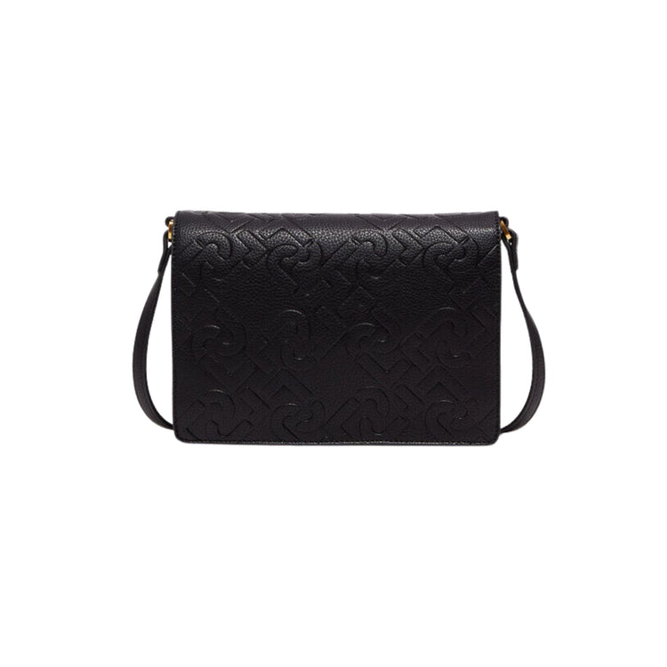 Women's shoulder bag with logo motif