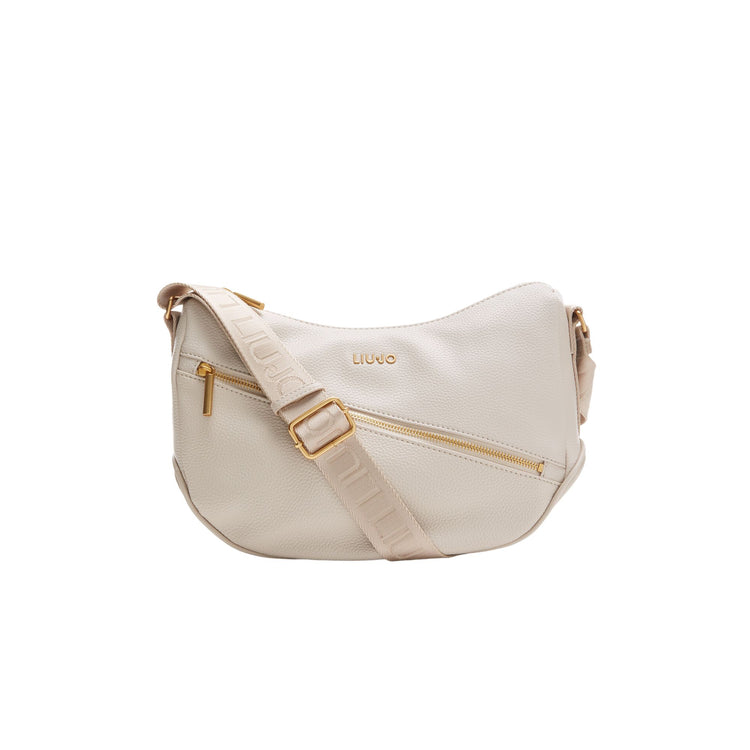 Women's bag with logoed shoulder strap
