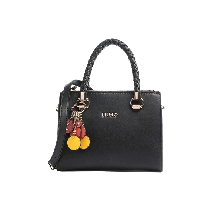 Women's bag with braided handles