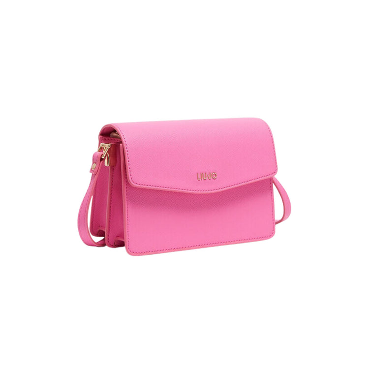 Solid color women's shoulder bag