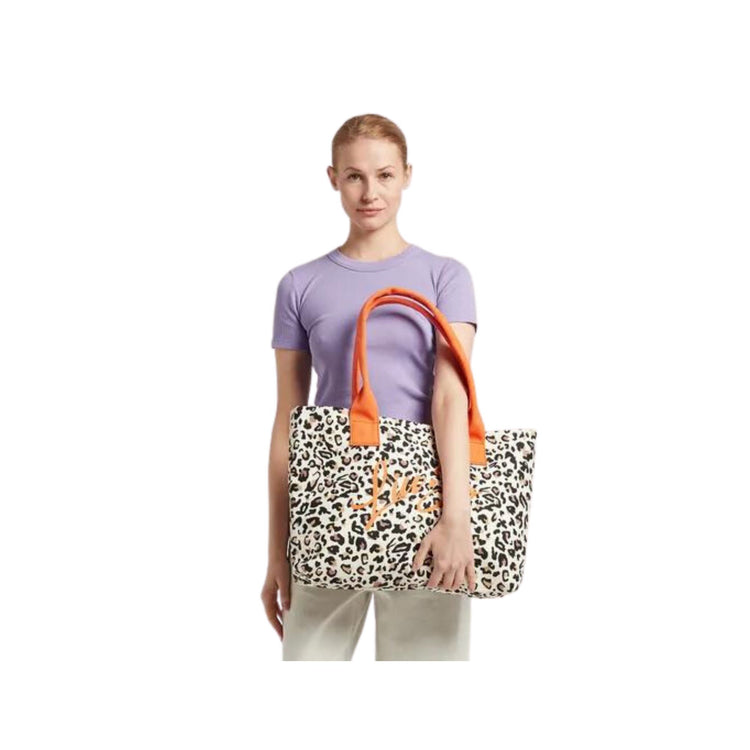 Women's canvas beach bag